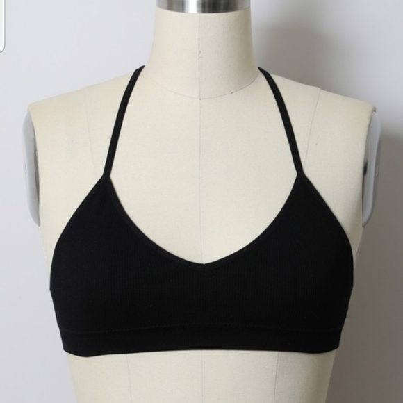 Lace Bralette Cresent Moon Tattoo Mesh Bra - Picture 7 of 7